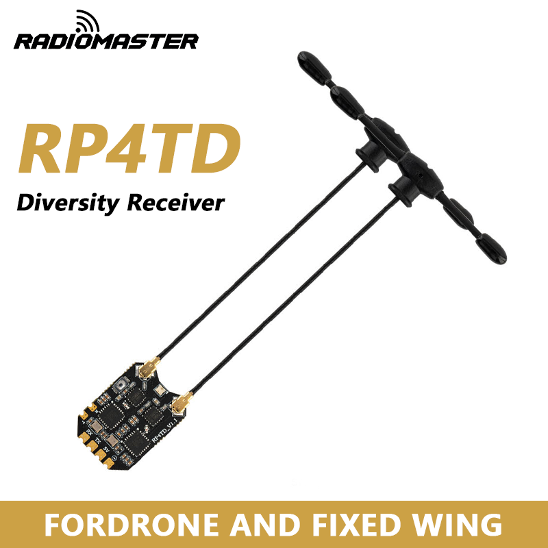 Foxeer Reaper Extreme 2.5W Vtx - RadioMaster RP4TD ExpressLRS 2.4GHz 다이버시티 수신기(FPV