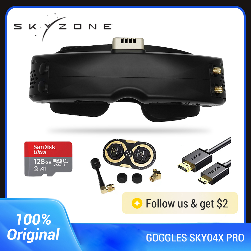 스카이존 SKY04X PRO 5.8GHz FPV 고글  - Skyzone Sky04X Pro Oled Fpv Goggles 리뷰 및 가격