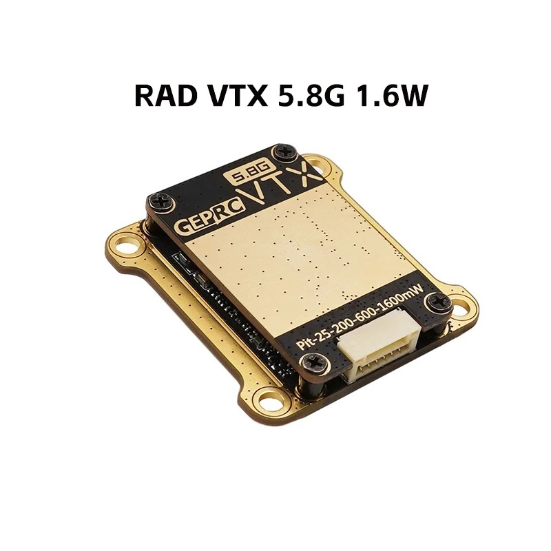 GEPRC RAD VTX 5.8G 1.6W 2.5W 4 - Geprc Rad Vtx 5.8G 2.5W 리뷰 및 가격