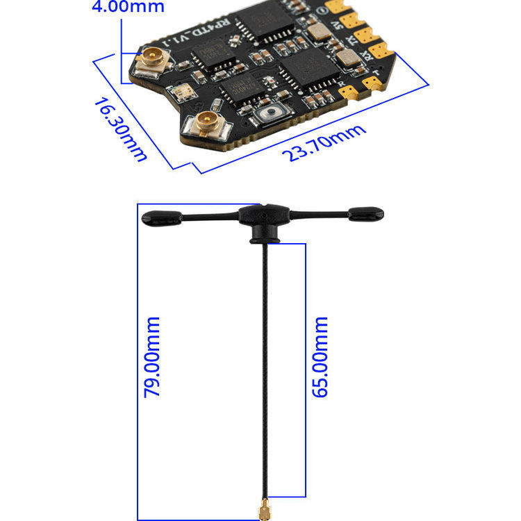RadioMaster RP4TD ExpressLRS 2 - Foxeer Reaper Extreme 2.5W Vtx 리뷰 및 가격